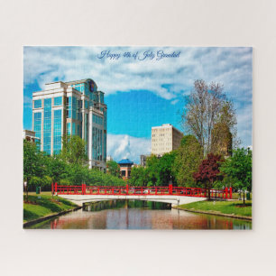 Huntsville Alabama Frohes 4. Juli Opa Puzzle