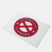 Huntsville Alabama Fußmatte (Schrägansicht)