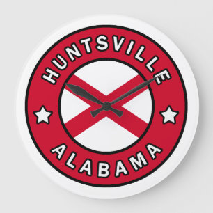 Huntsville Alabama Große Wanduhr