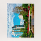 Huntsville Alabama Happy 4. Juli Puzzle (Vertikal)