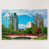 Huntsville Alabama Happy Birthday Son Jigsaw Puzzl Puzzle (Horizontal)