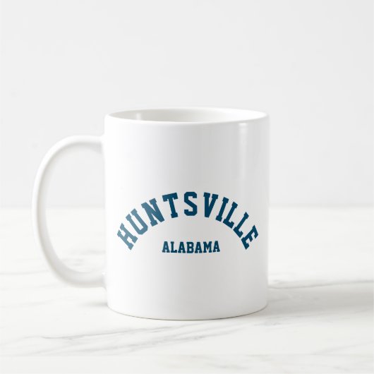 Huntsville, Alabama Kaffeetasse (Links)