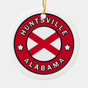 Huntsville Alabama Keramik Ornament