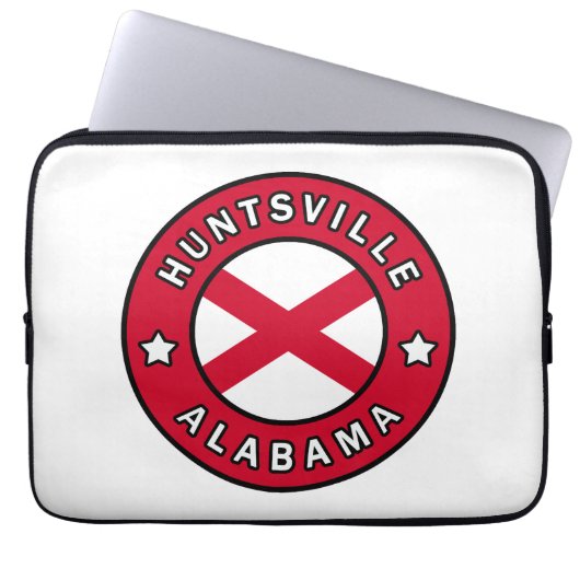Huntsville Alabama Laptopschutzhülle (Vorderseite)