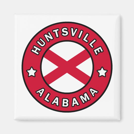 Huntsville Alabama Magnet (Vorne)