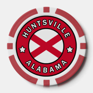 Huntsville Alabama Pokerchips