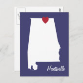 Huntsville Alabama Postcard Postkarte (Vorne/Hinten)