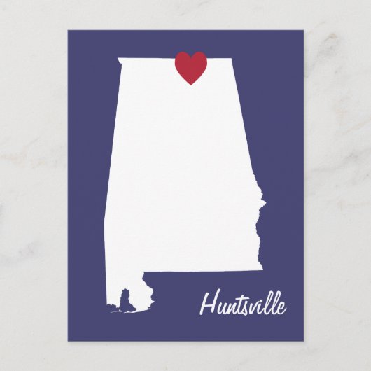 Huntsville Alabama Postcard Postkarte (Vorderseite)