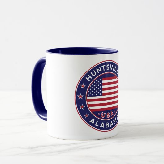 Huntsville, Alabama Tasse (Vorderseite Links)