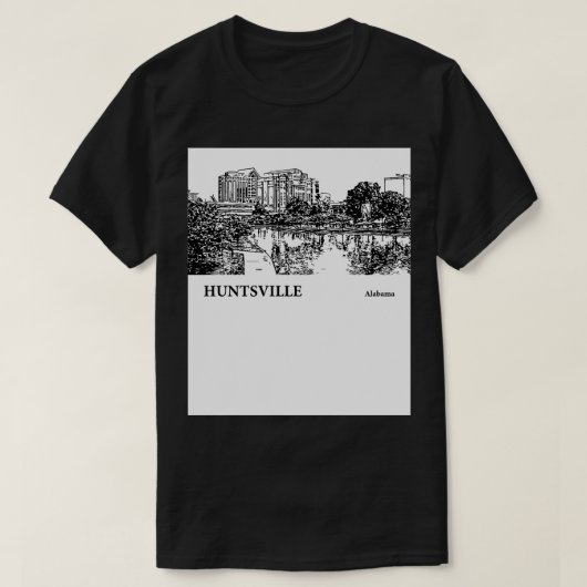 Huntsville Alabama TShirt 1 (Design vorne)