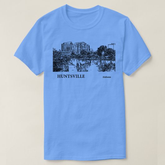 Huntsville Alabama TShirt 2 (Design vorne)