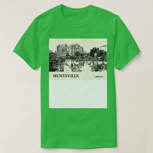 Huntsville Alabama TShirt 6 (Design vorne)