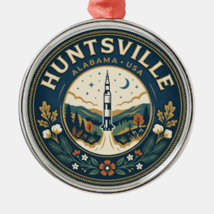 Huntsville, Alabama, USA Ornament Aus Metall