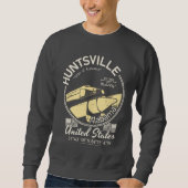 HUNTSVILLE CITY ALABAMA - ROCKET - RAUM SWEATSHIRT (Vorderseite)