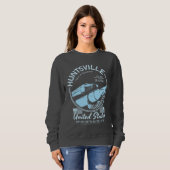 HUNTSVILLE CITY ALABAMA - ROCKET - RAUM SWEATSHIRT (Vorne ganz)