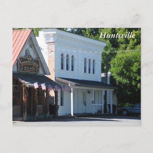 Huntsville Postkarte (Vorderseite)