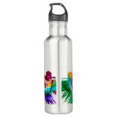 Huntsville Skyline Edelstahlflasche (Rückseite)