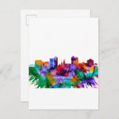 Huntsville Skyline Einladungspostkarte (Vorne/Hinten)