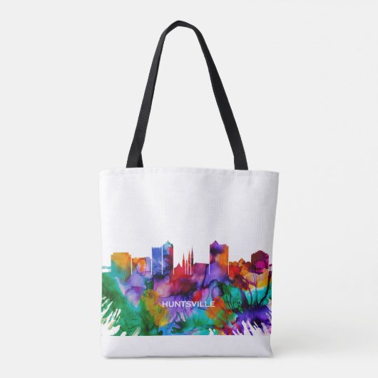 Huntsville Skyline Tasche (Rückseite)