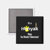 Hunyak Magnet (Vorderseite/Rückseite)