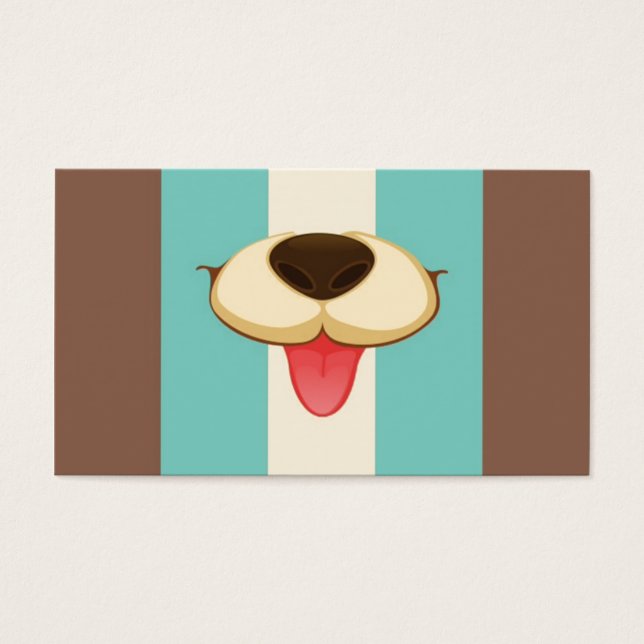 Hunzunge, Nase auf Vintagem Retro (Vorderseite)