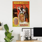 Huodinis todbringendes Mysterium, 1908 Poster (Heimbüro)