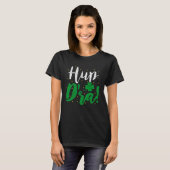 Hup D'ra Irish Ireland Expression St Patricks Drin T-Shirt (Vorne ganz)