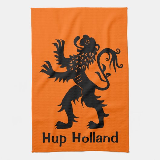 Hup Holland - Holland-Löwe Handtuch (Vertikal)