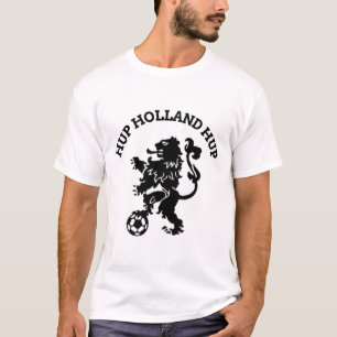 Hup Holland Hup Orange Fußbal Reise T-Shirt