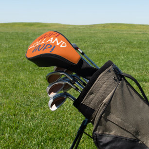 Hup Holland Hup überlagerte sich auf NLD Flag auf  Golf Headcover