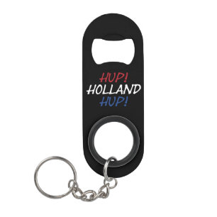 Hup Holland Hup überlagerte sich bei der NLD-Flagg Mini Flaschenöffner