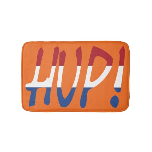 Hup überlagert auf NLD-Flagge auf oder bmcnt Badematte (Vorderseite)