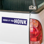 Hup, wenn du hupst autoaufkleber (Auf Lkw)