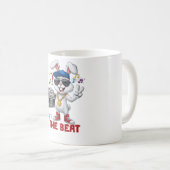 Hüpfe zum Beat Kaffeetasse (VorderseiteRechts)