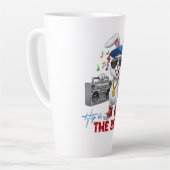 Hüpfe zum Beat Milchtasse (Linke Ecke)