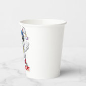 Hüpfe zum Beat Pappbecher (Links)