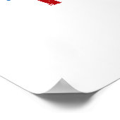 Hüpfe zum Beat Poster (Ecke)