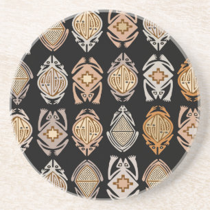 Hüpfende Frösche Getränkeuntersetzer