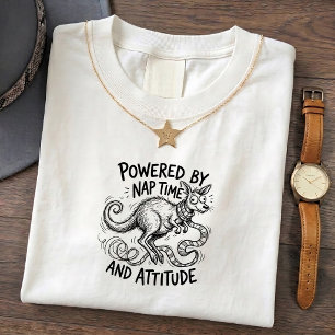 Hüpfendes australisches Känguru T-Shirt Lustiger H