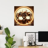Hupmobile Modell 20 Roadster 04X Poster (Heimbüro)