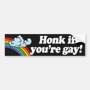 HUPP, WENN DU GAY BIST -.png Autoaufkleber