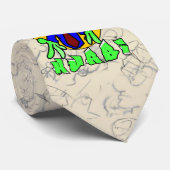 Hurbi - ich wachte für diese Krawatte auf (Gerollt)