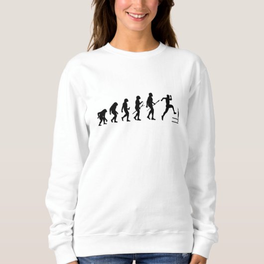 Hürden der Evolution Sweatshirt (Vorderseite)