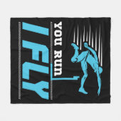 Hürden, die Sie ausführen, wenn ich Fly Hurdler Tr Fleecedecke (Vorderseite (Horizontal))