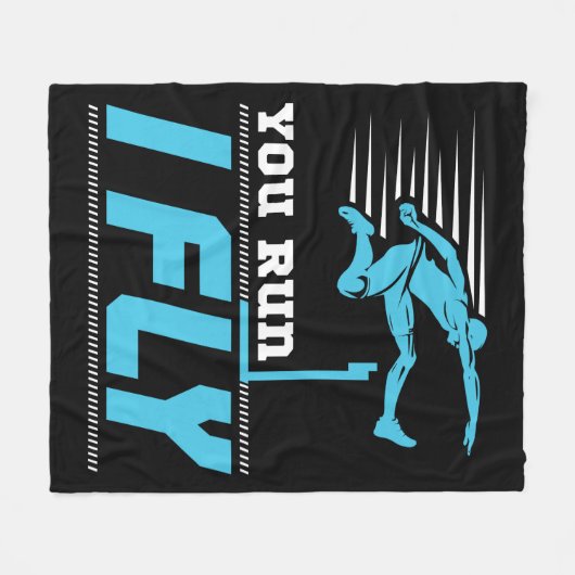 Hürden, die Sie ausführen, wenn ich Fly Hurdler Tr Fleecedecke (Vorderseite (Horizontal))