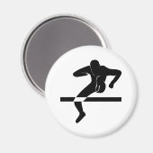 Hürden Magnet (Vorderseite/Rückseite)