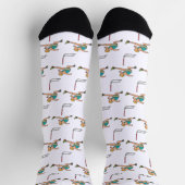 Hürden überwinden socken (Oben)
