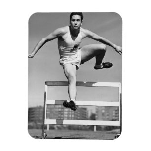 Hürdenlauf Magnet