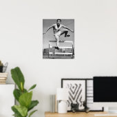 Hürdenlauf Poster (Heimbüro)