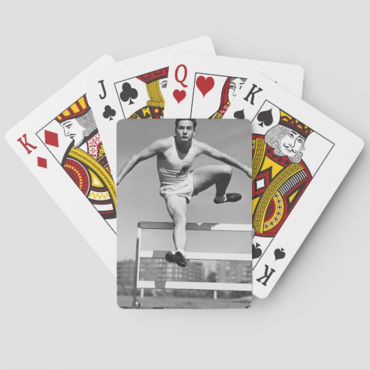 Hürdenlauf Spielkarten (Rückseite)